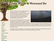 Tablet Screenshot of fourwindscamp.org